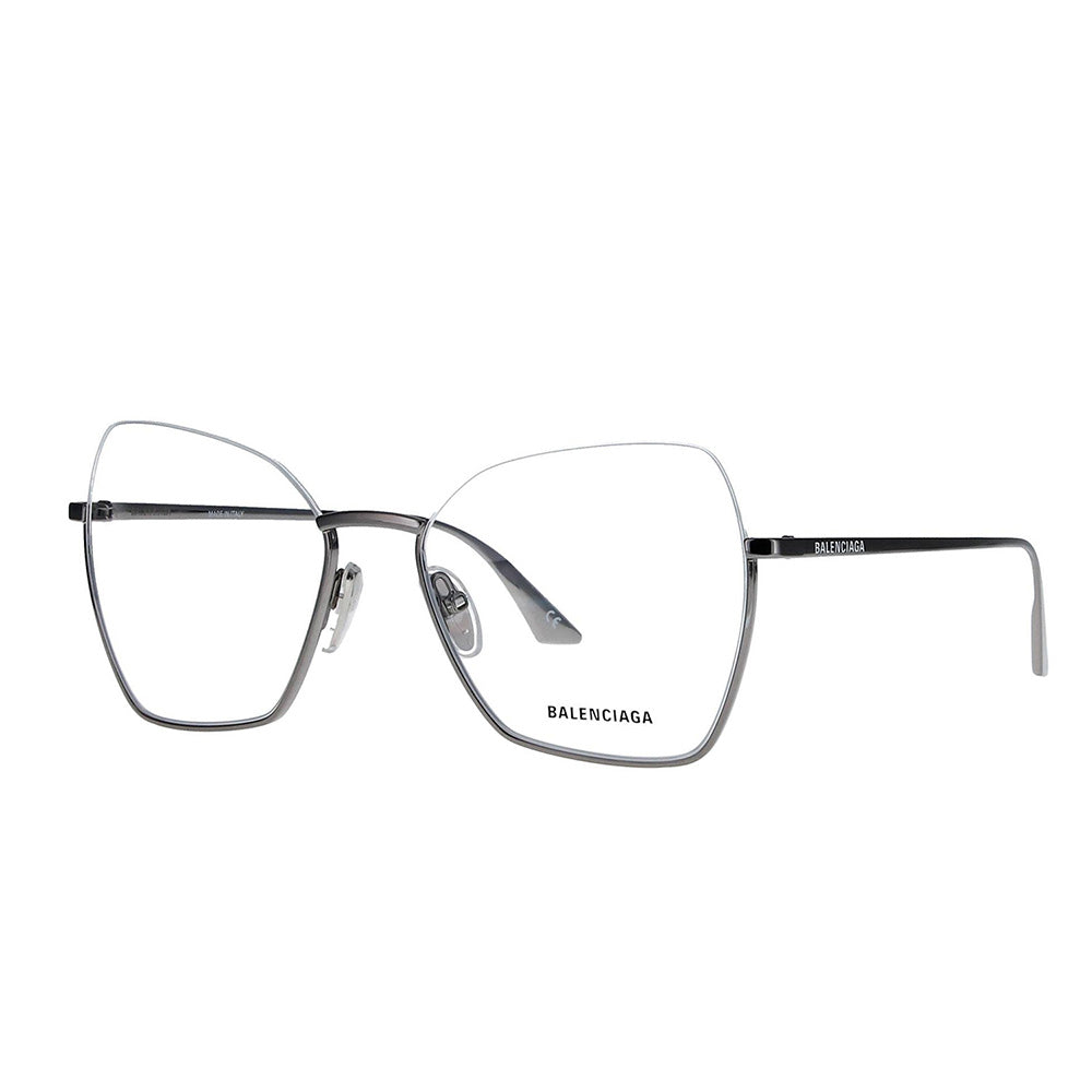 

Balenciaga BB 0142O 001 женские квадратные очки 55 мм, серый