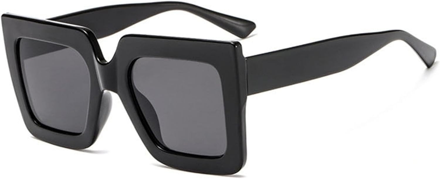 

Женские солнцезащитные очки в винтажном стиле, увеличенного размера, роскошные, с градиентным переходом, классические, с защитой от УФ-излучения UV400 VFDHN, Black Gray