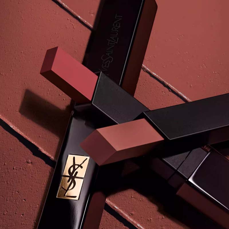 Ограниченная серия Box Cold Tea Nude помады матовые легко растушевываются стойкие 2г SAINT LAURENT — фото 3