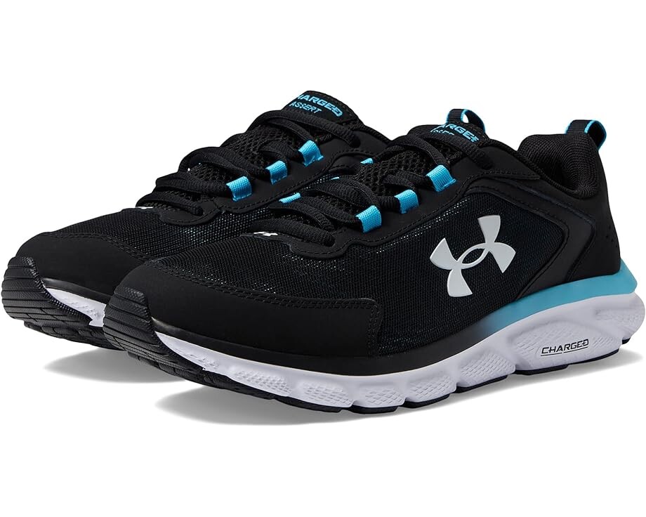 

Кроссовки Under Armour Charged Assert 9, цвет Black/Blue Surf/White