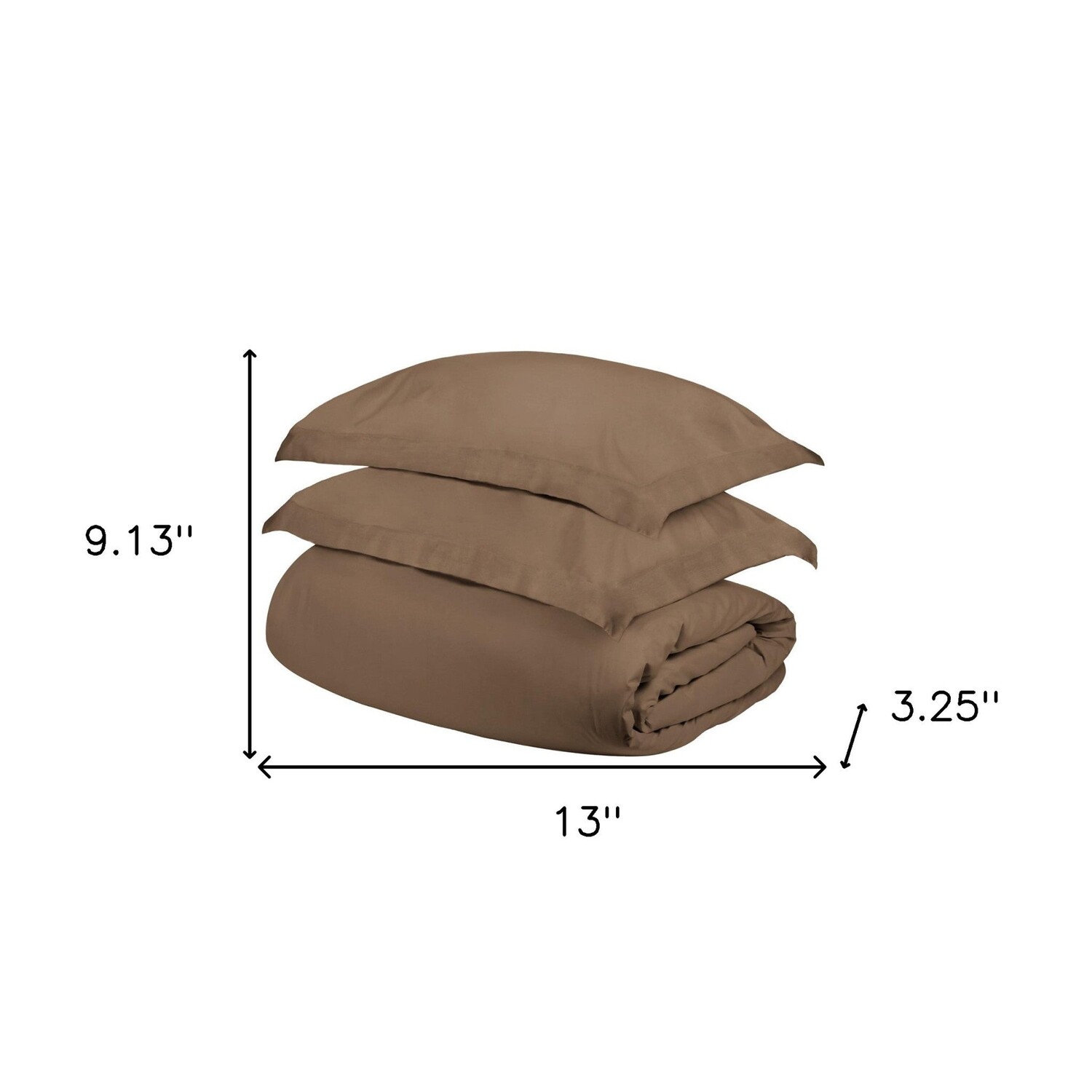 

Комплект моющихся пододеяльников Taupe Twin из смеси хлопка плотностью 400 нитей Homezia, цвет Multicolored