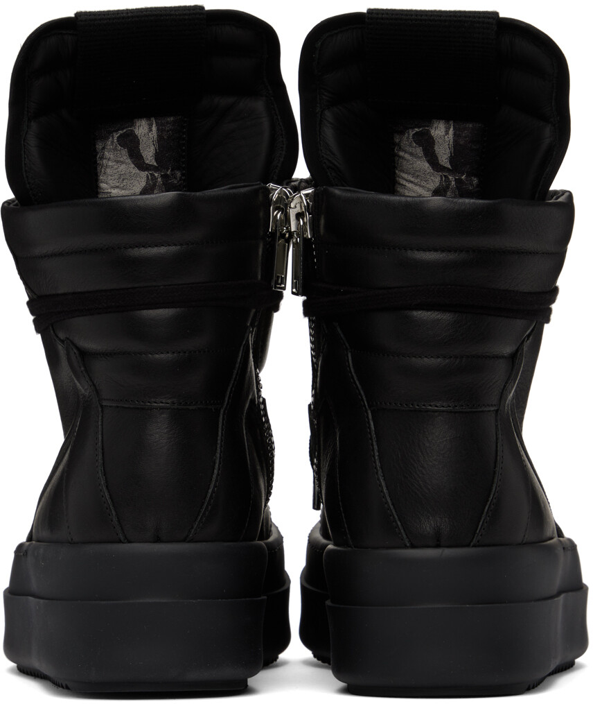 Черные кроссовки Mega Bumper Geobasket (все) Rick Owens купить по