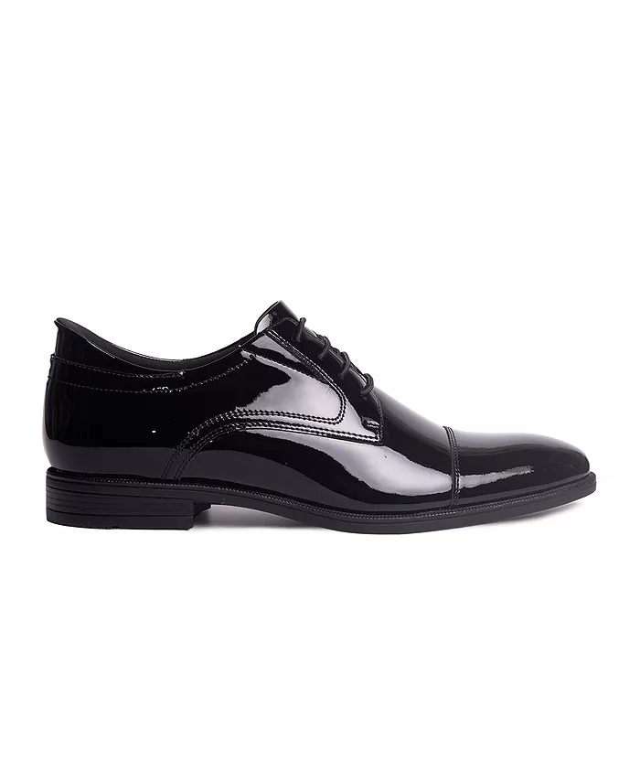 Baker Street технология Hands-Free Slip On кожаные оксфорды с мыском Marc Joseph New York, черный — фото 2