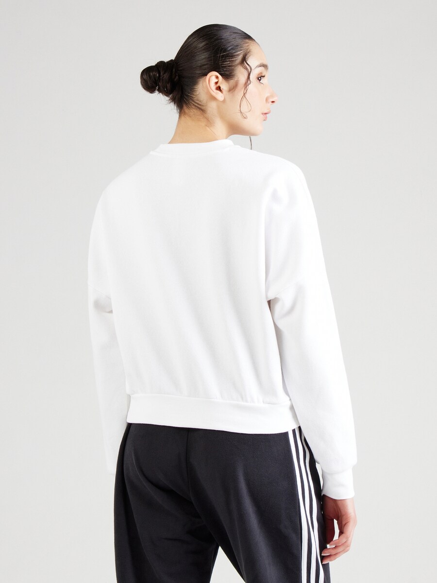 Свитер с капюшоном на молнии ADIDAS SPORTSWEAR Athletic Sweatshirt Future Icons 3, белый — фото 4