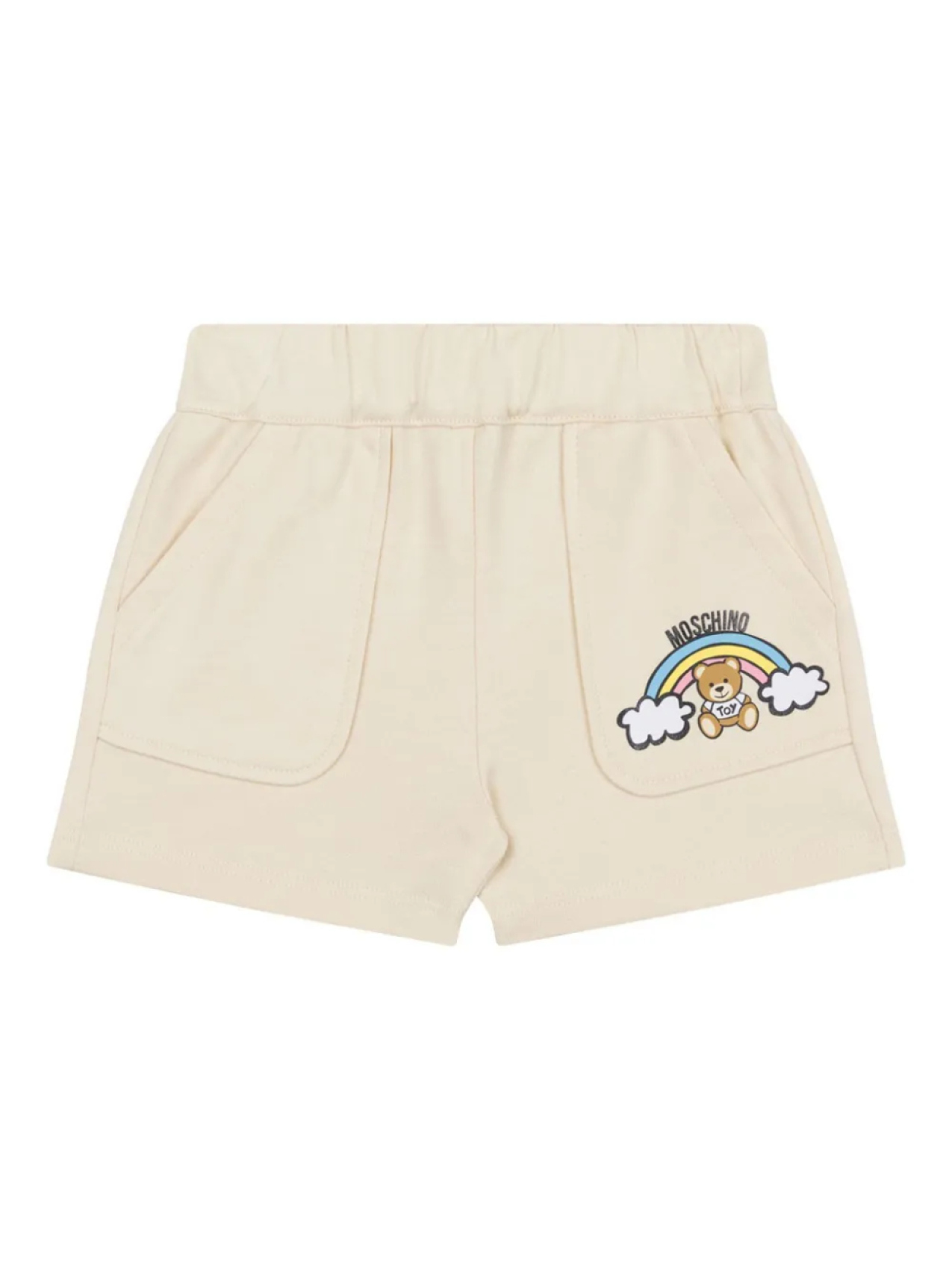 

Moschino Kids шорты с логотипом, нейтральный
