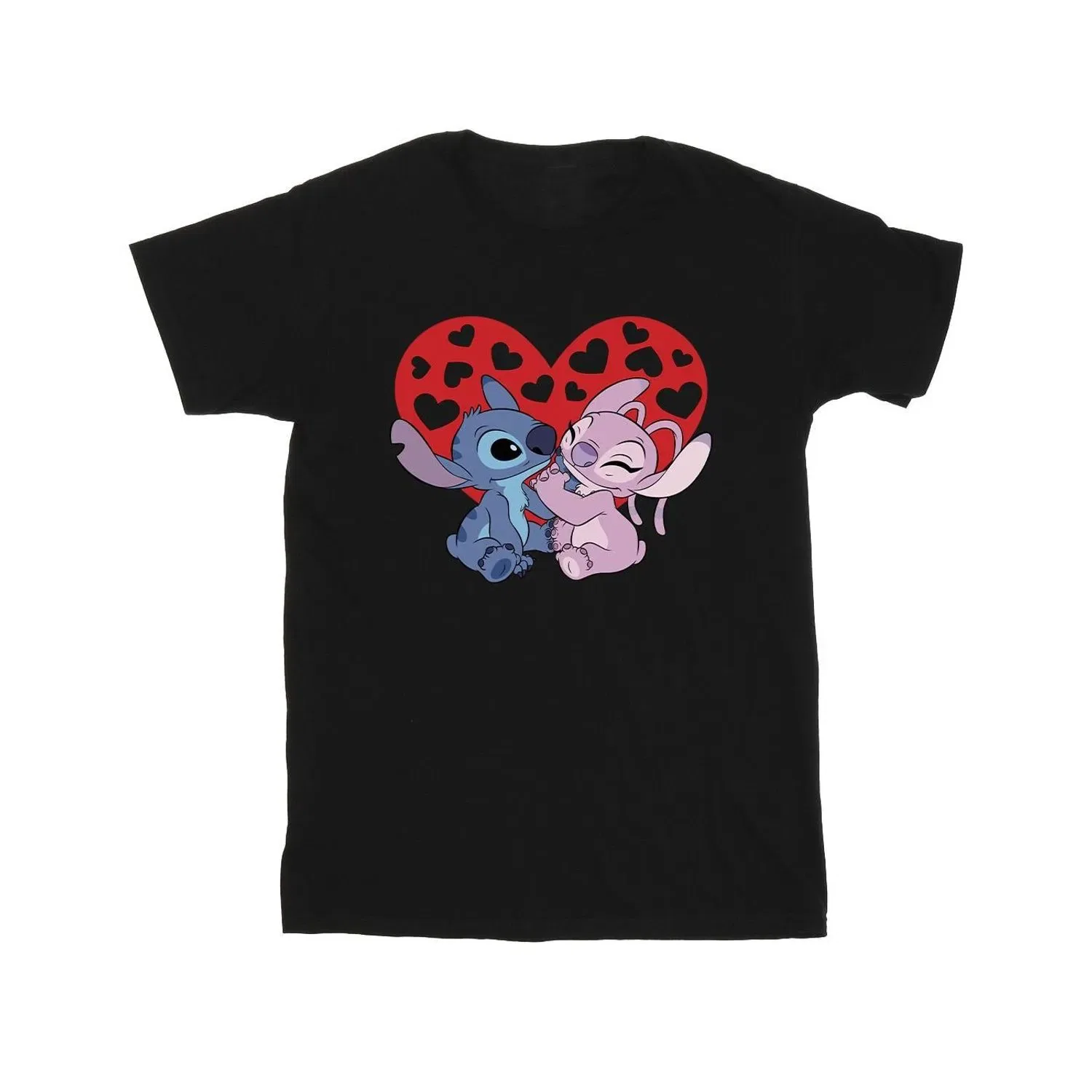 Футболка с принтом Lilo & Stitch Disney, черный — фото 2