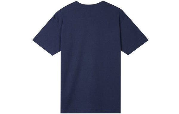 Футболка gold heart t-shirt 'navy' Comme Des Garcons Play, синий — фото 2