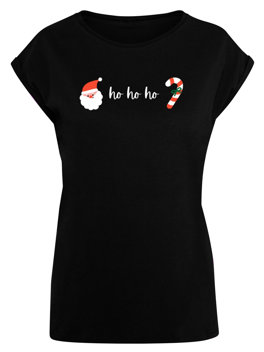

Рубашка F4NT4STIC Ho Ho Ho Weihnachten, черный