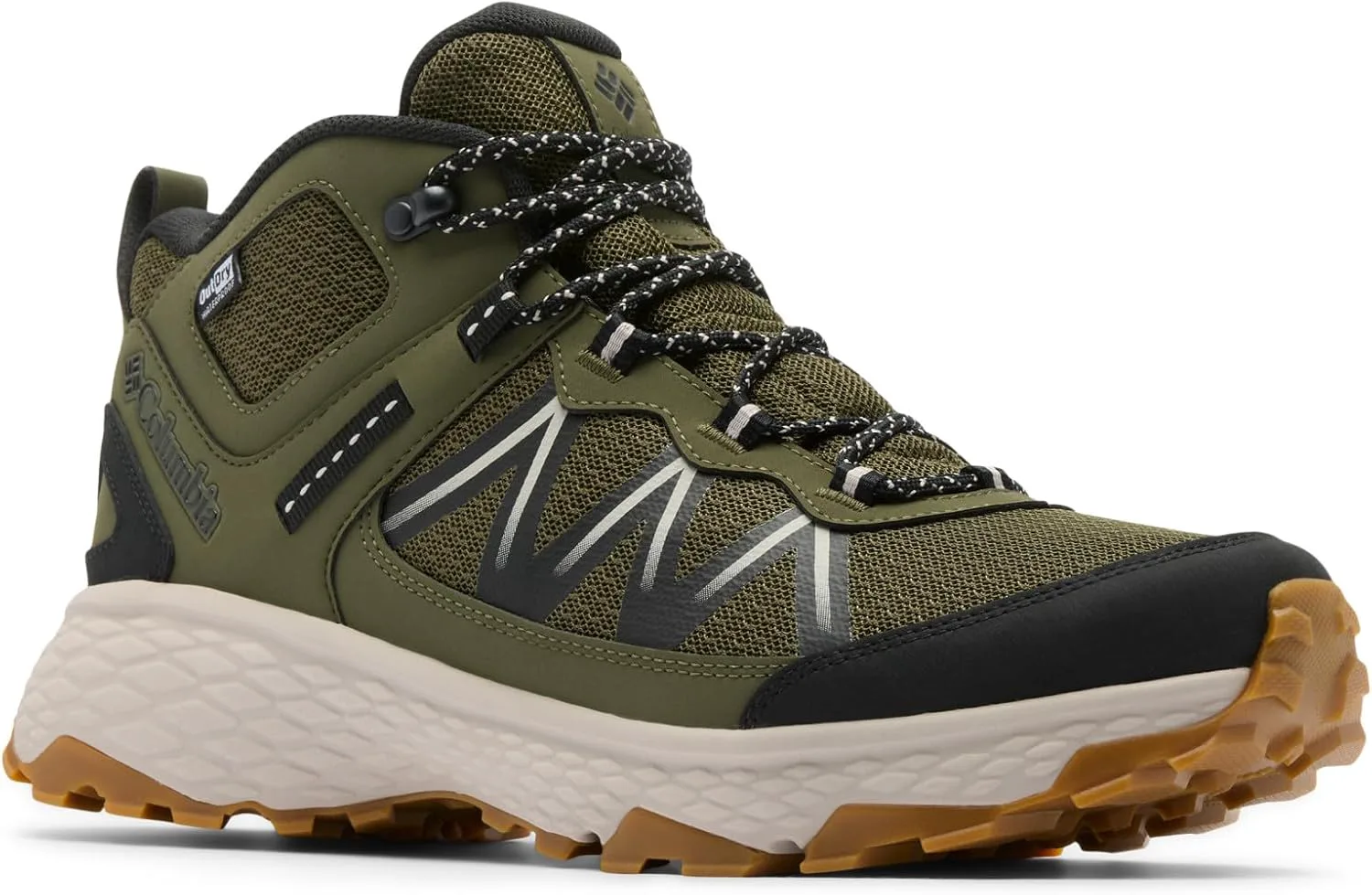 Мужские походные ботинки Columbia Peakfreak Rush Mid Outdry, черный