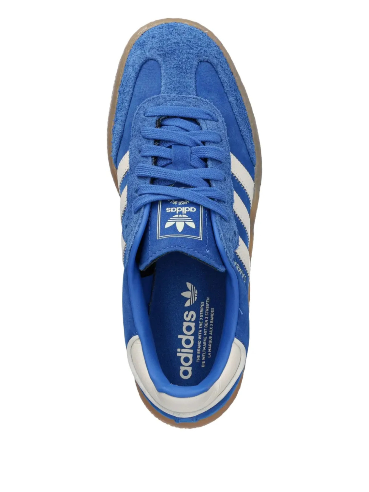 Кроссовки Adidas Samba, синий — фото 4