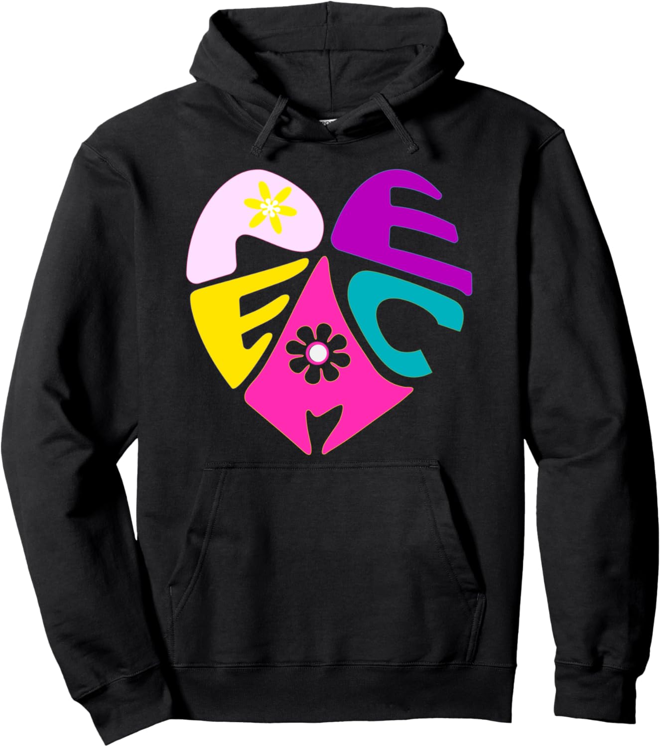 

Худи в стиле хиппи 60-х и 70-х годов, черная, с принтом Мир, Любовь Groovyvibes Hippie Vintage Retro Gifts, Черный, Худи в стиле хиппи 60-х и 70-х годов, черная, с принтом Мир, Любовь Groovyvibes Hippie Vintage Retro Gifts