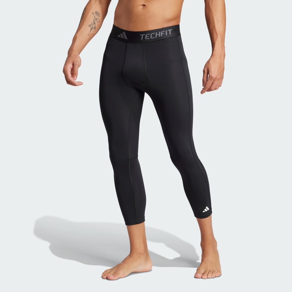 

Тайтсы Adidas Techfit Compression Training 3/4 Tights, черный