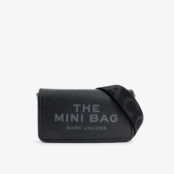 

Мини-Сумка кожаная сумка через плечо Marc Jacobs, черный