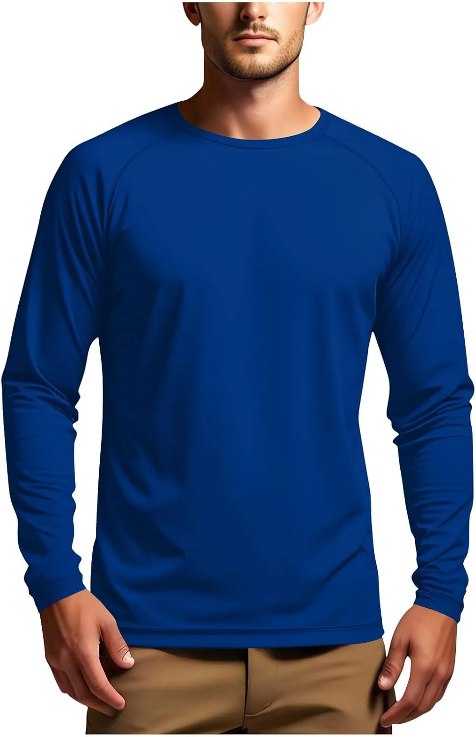 

Мужская летняя футболка с длинным рукавом Casual