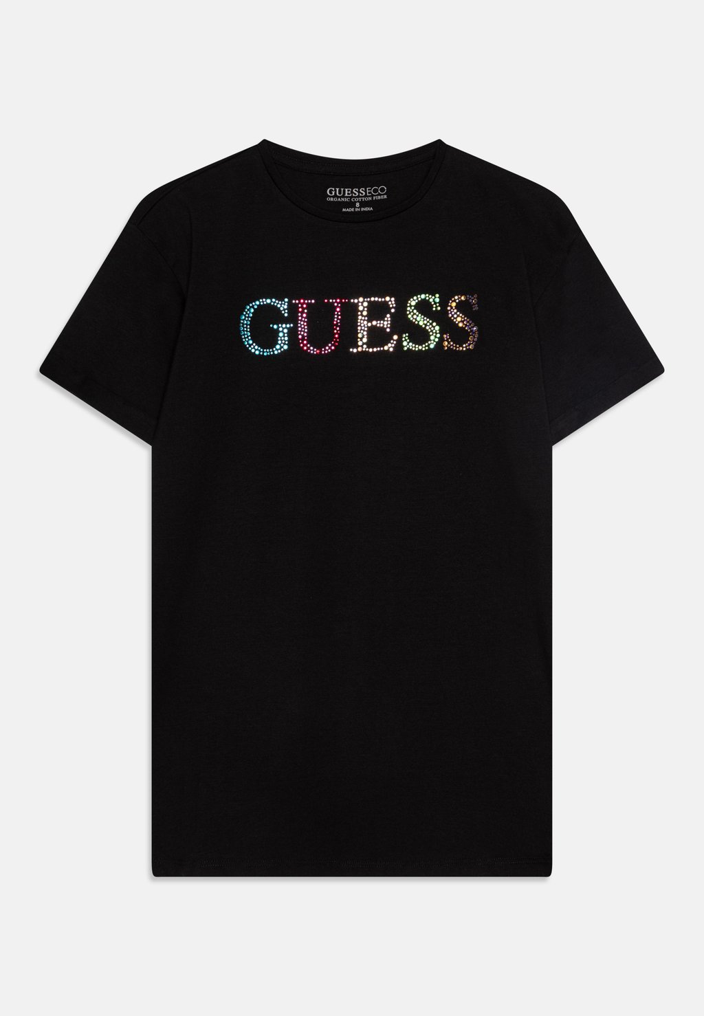 

Футболка с принтом JUNIOR Guess, черный