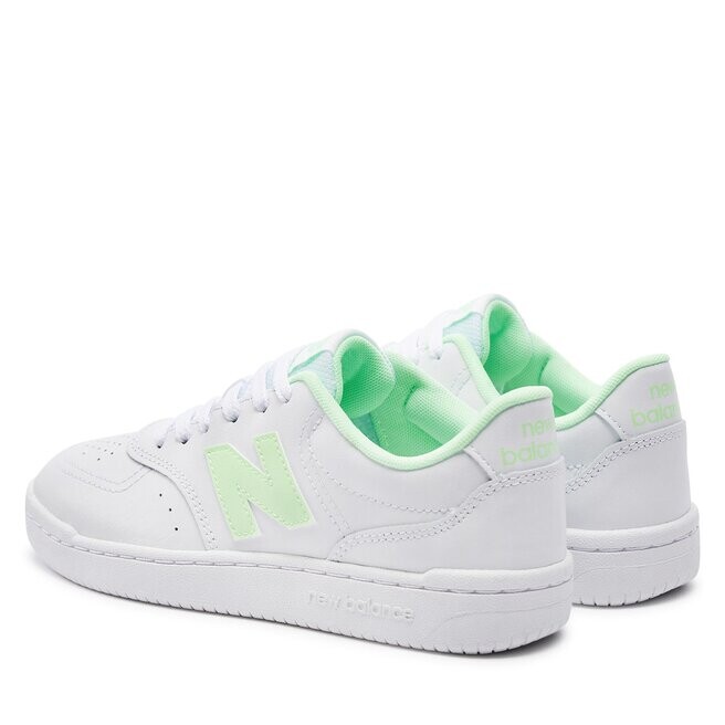 Кроссовки New Balance BBW80WMG White/Green, белый — фото 3