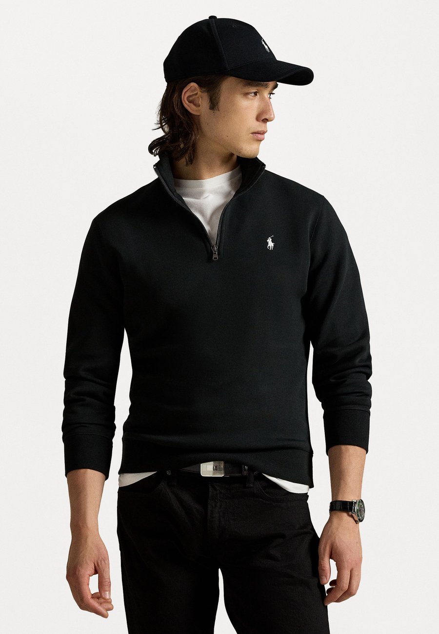 

Толстовка Polo Ralph Lauren DOUBLE-KNIT QUARTER-ZIP PULLOVER, Polo Black/C1730/Black, Черный, Толстовка Polo Ralph Lauren DOUBLE-KNIT QUARTER-ZIP PULLOVER, Polo Black/C1730/Black