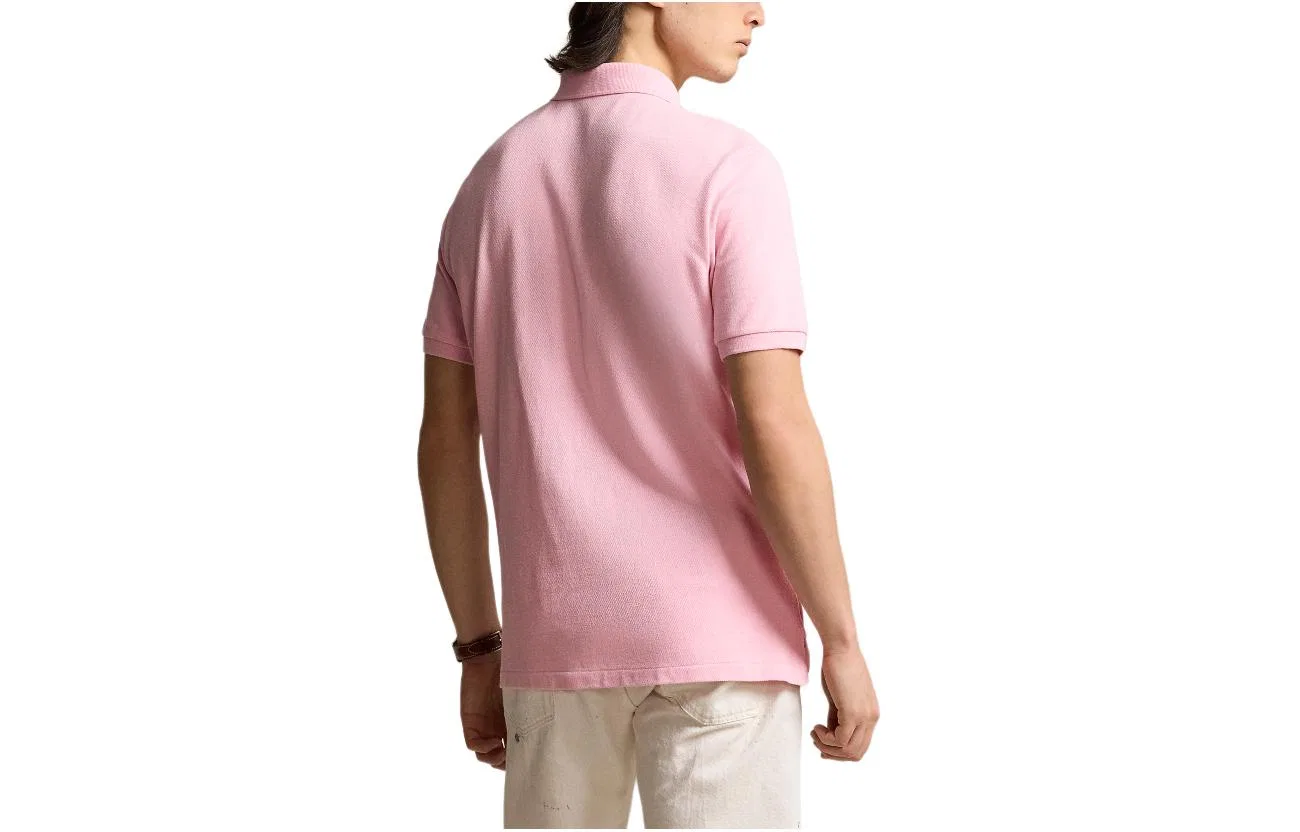 Поло мужское SS24 Pink Polo Ralph Lauren — фото 3