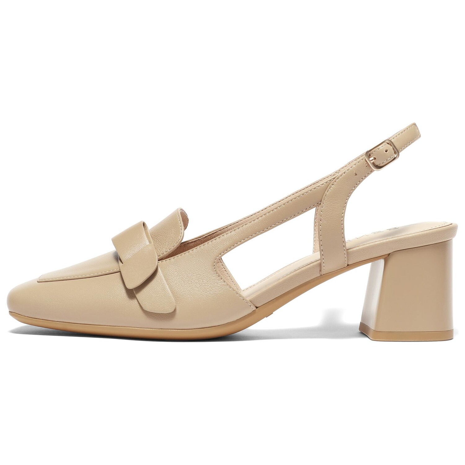 

Туфли женские на высоком каблуке Senda, бежевый