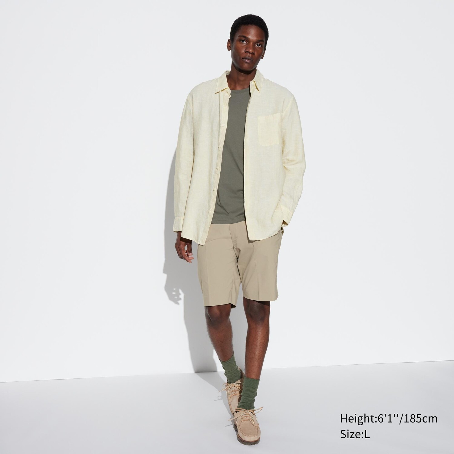 

Шорты Uniqlo Miracle AirSense, бежевый