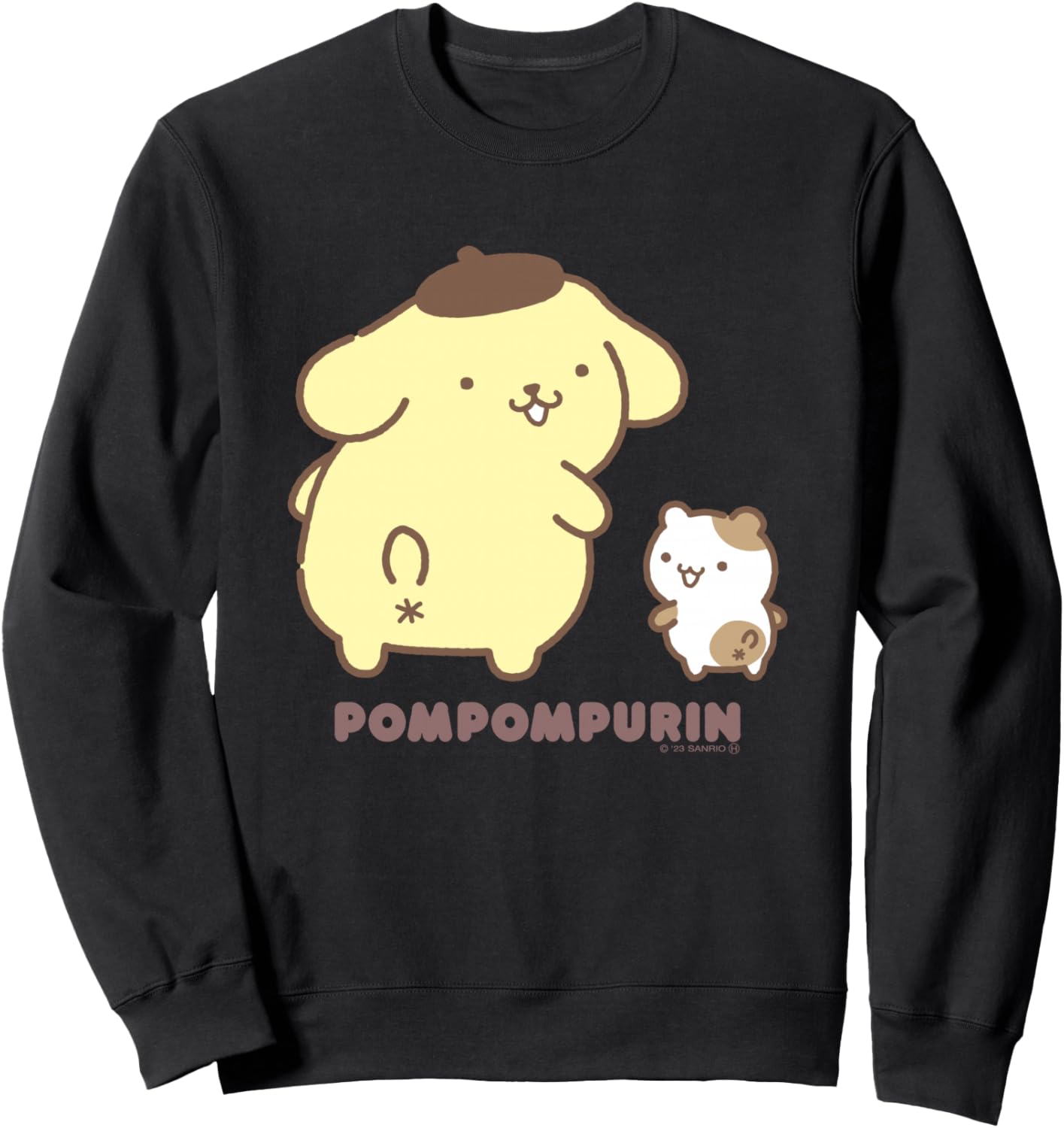 

Толстовка Pompompurin Furimuki, черная Sanrio (Watanabe), Черный, Толстовка Pompompurin Furimuki, черная Sanrio (Watanabe)