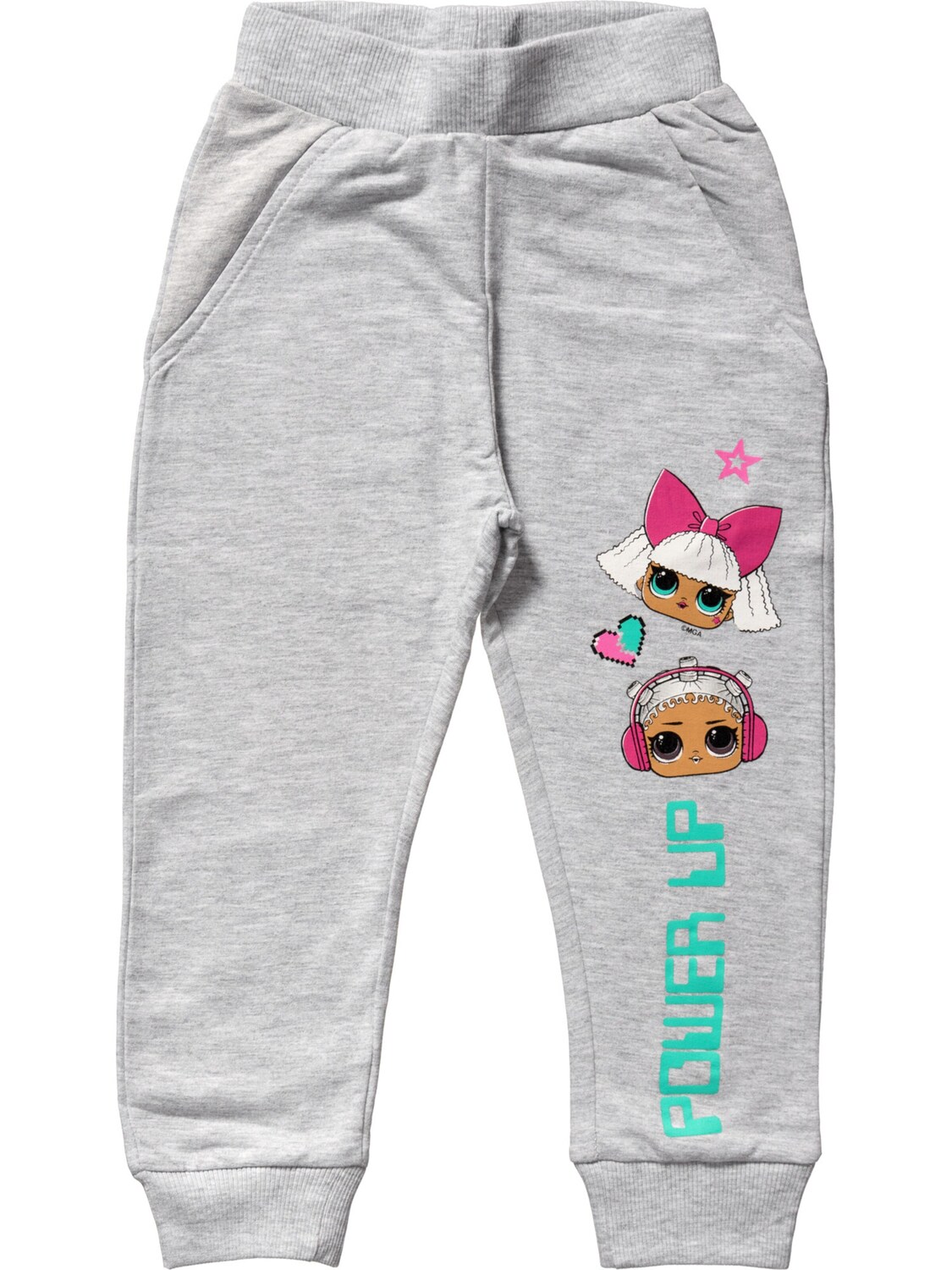 

L.O.L Surprise! Брюки Regular 'Power Up' в сером цвете