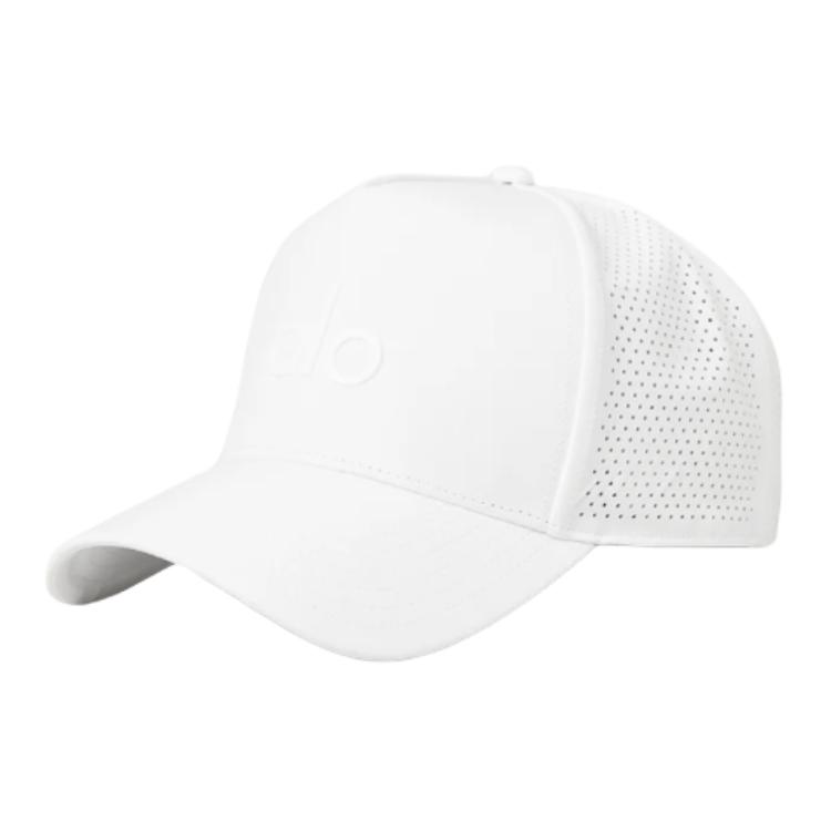 

Alo Yoga Бейсболка из полиэстера унисекс белая, White