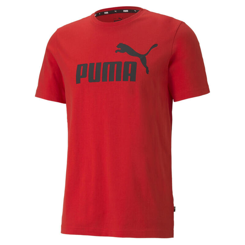 

Мужская футболка Essentials с логотипом PUMA, цвет rot