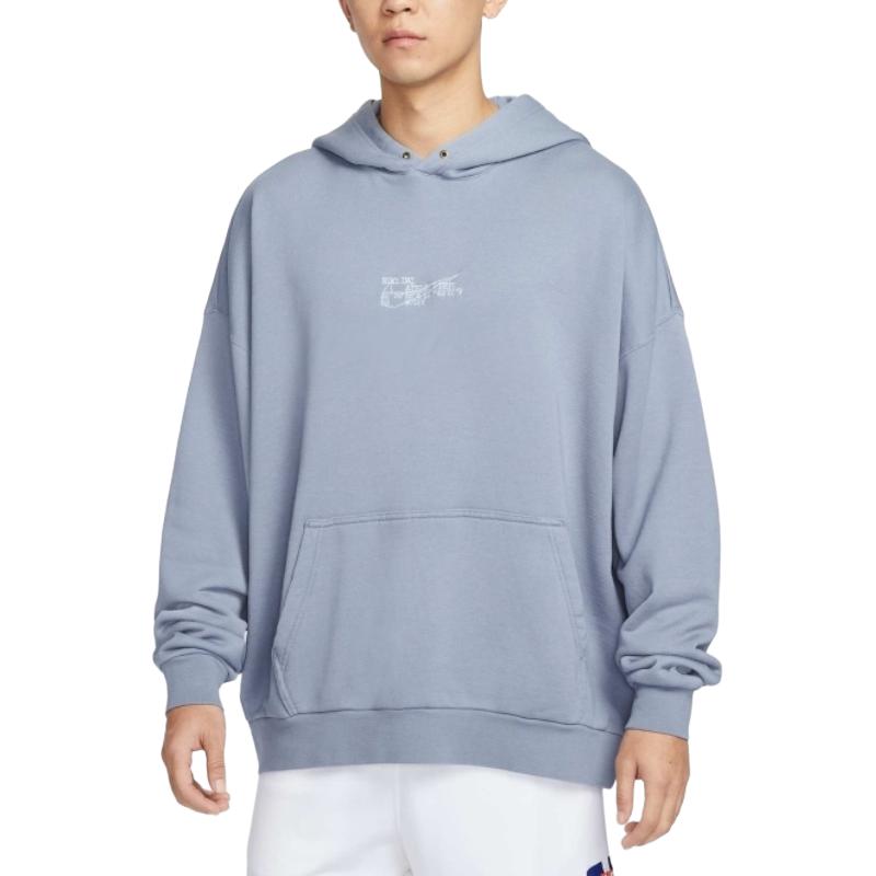 Nike Спортивный свитшот SportswearClub FT OS PO HDY OPP1 мужской Blue — фото 3