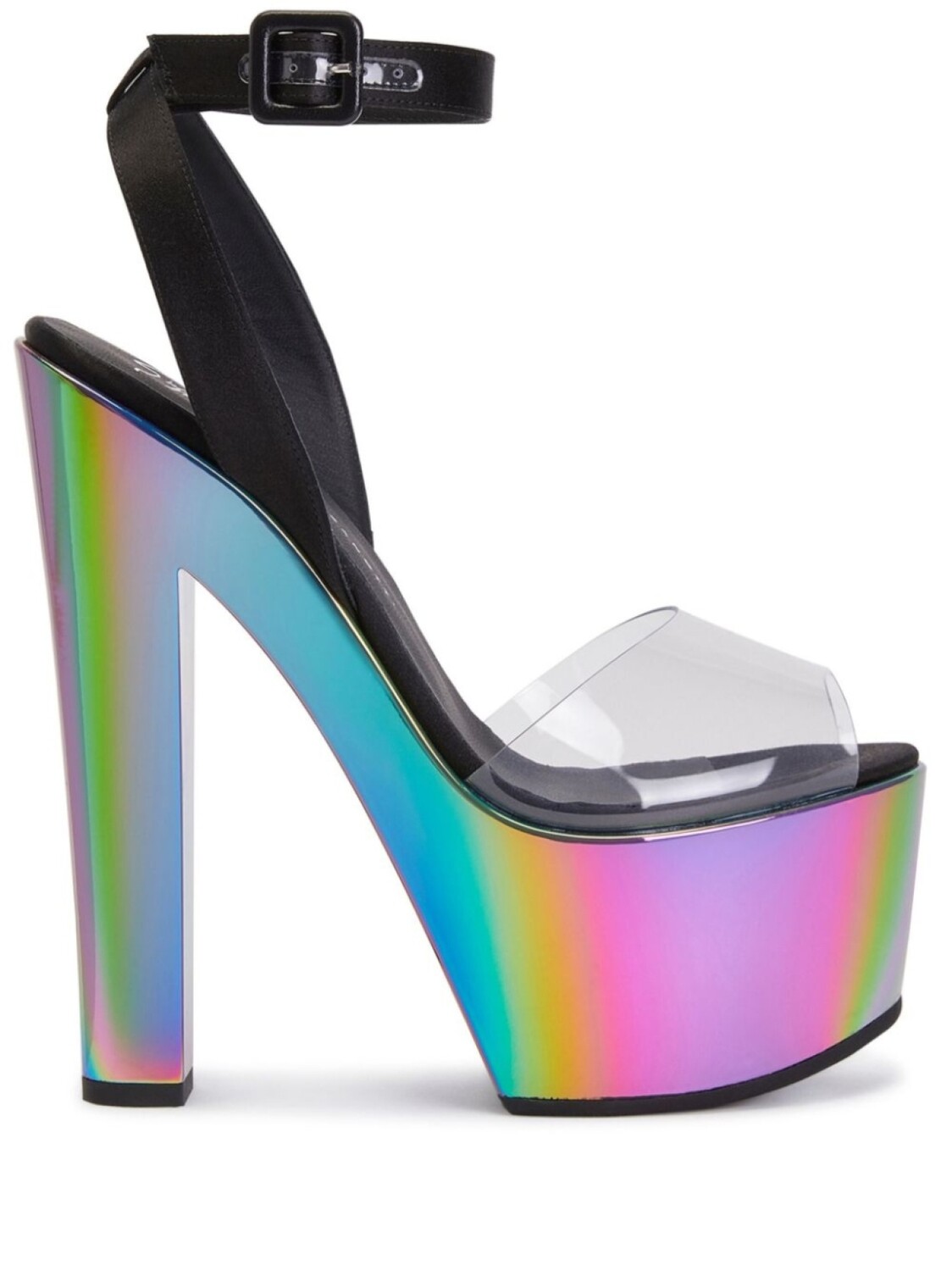 

Giuseppe Zanotti босоножки Tarifa Plexi 150 на платформе, черный