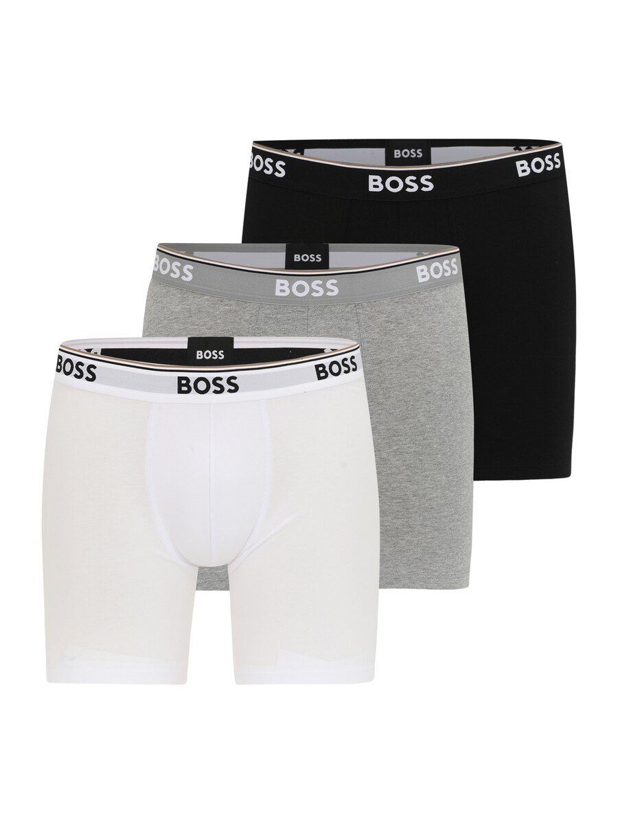 

Боксерские шорты BOSS, цвет mottled grey/Black/White