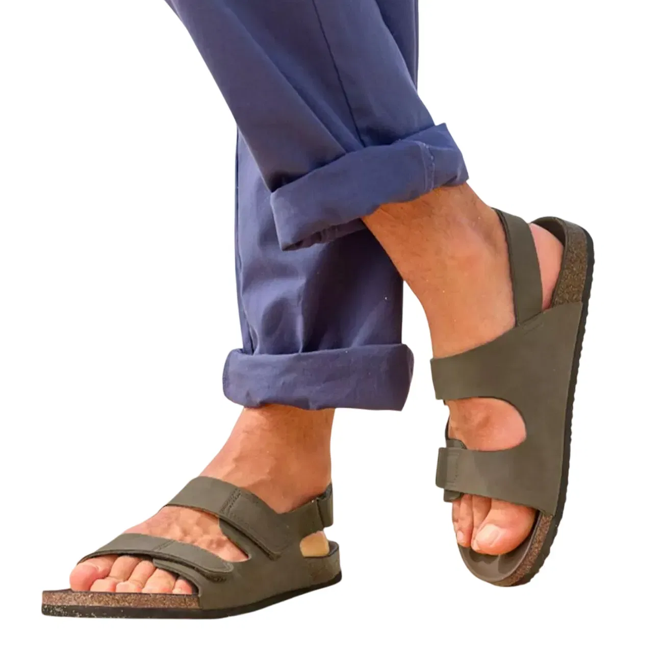 Сандалии All Terrain с деревянным каблуком Atlas For Men, коричневый — фото 3