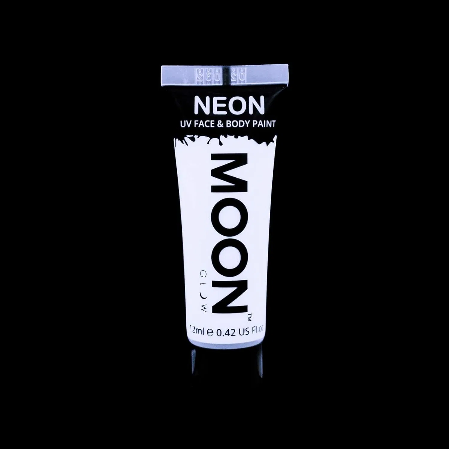 Неоновая УФ-краска для лица и тела Moon Glow, белая, 12 мл Moon Glow, White — фото 2