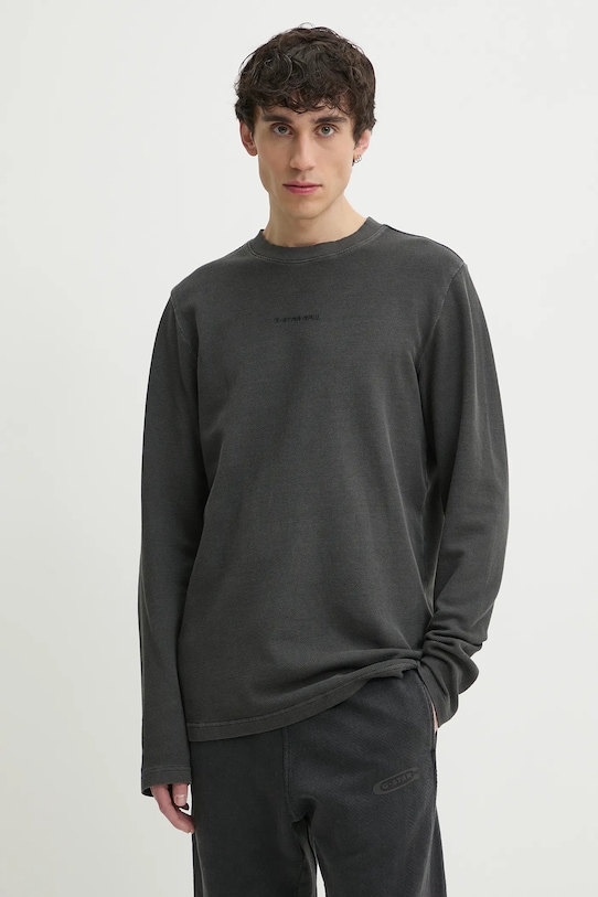 

Хлопковая водолазка G-Star, черный