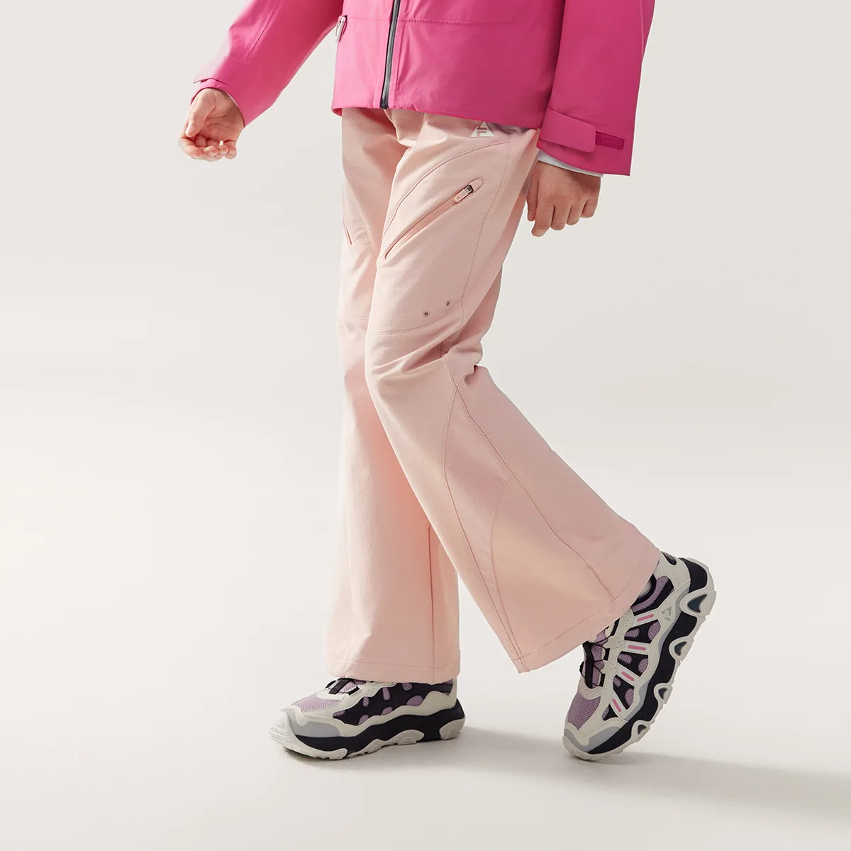 FILA KIDS Детские карго-штаны PERFORMANCE FPF Bare Pink — фото 4