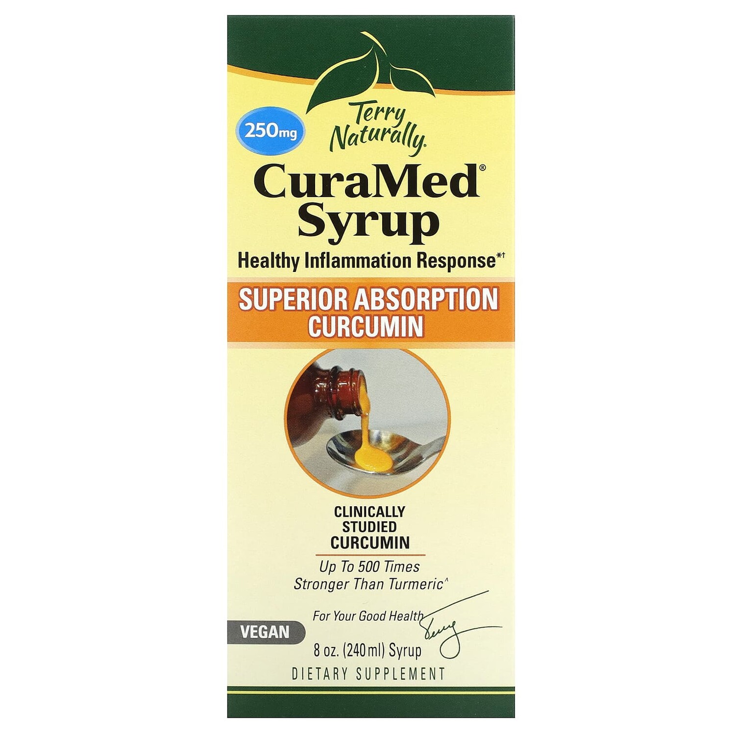 

EuroPharma Terry Naturally - CuraMed (250 мг) 8 унций