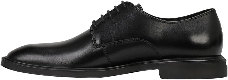 Туфли HUGO Men's Gryff_derb_lt Derby, Black — фото 3