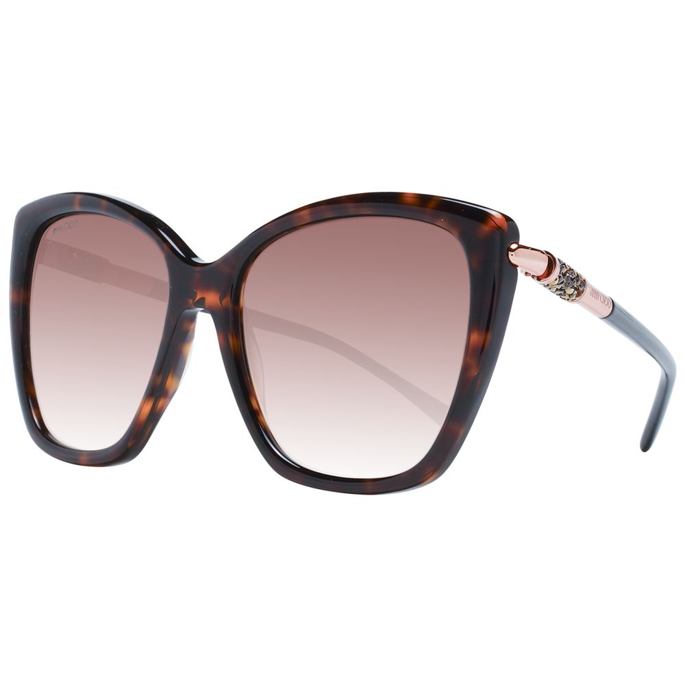 

Коричневые женские солнцезащитные очки Jimmy Choo Eyewear