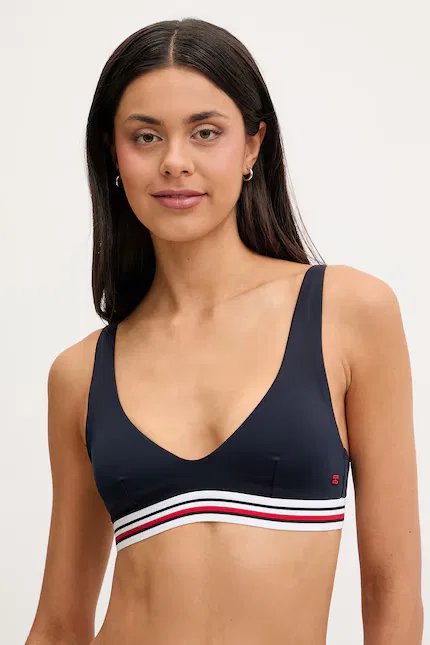 Купальник топ без косточек Tommy Hilfiger, синий