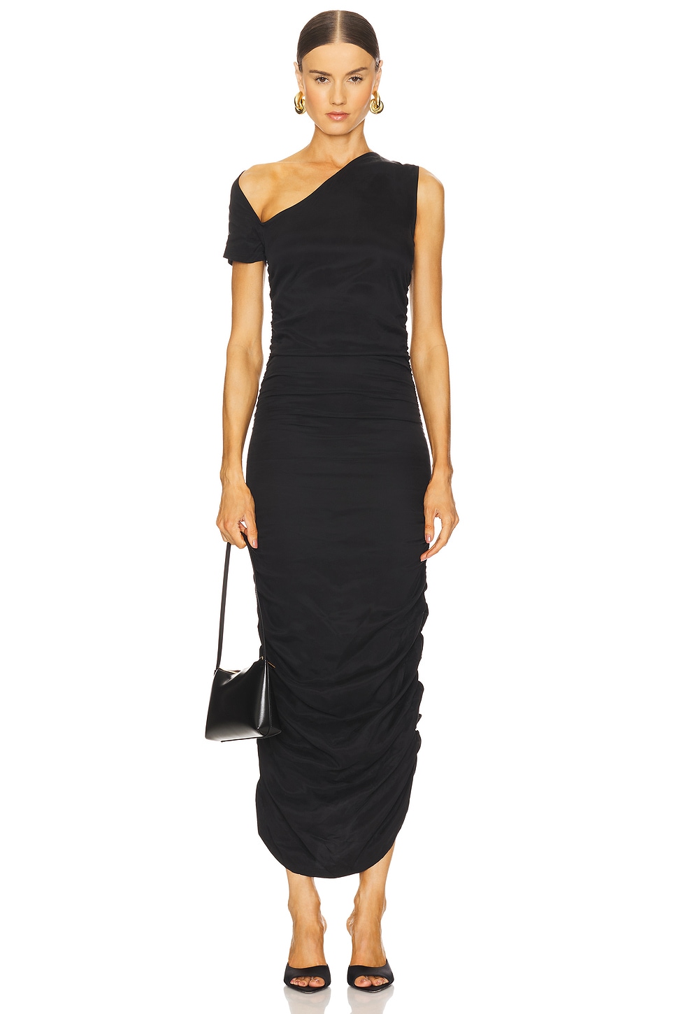 

Платье миди Stasera Amelie Teje, washed black