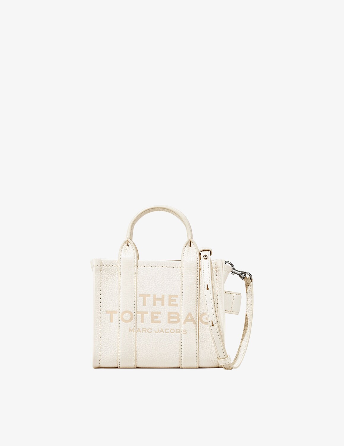 

Большая микросумка Marc Jacobs, бежевый