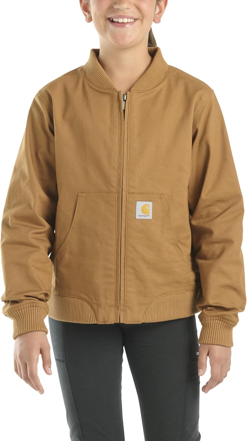 Carhartt детская куртка CP9579 Rugged Flex Canvas - для девочек, Carhartt Brown