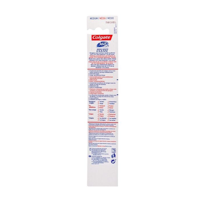 

Зубная щетка Cepillo de Dientes 360 medio Colgate, Blanco
