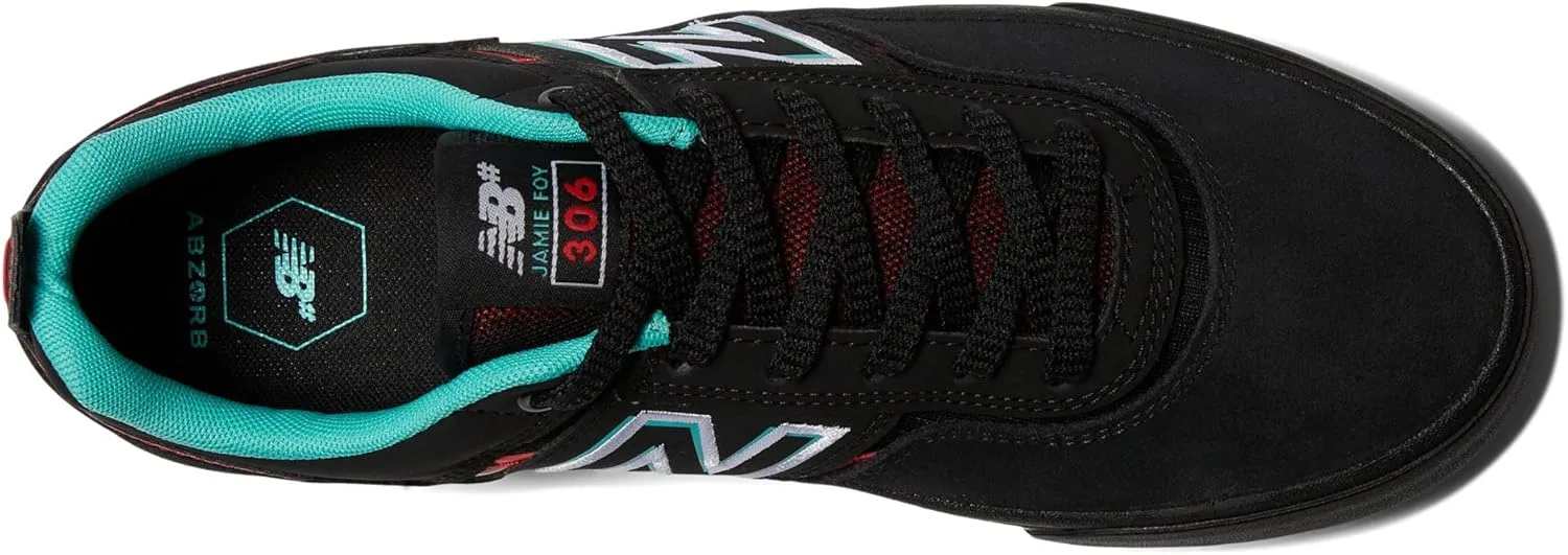 Кроссовки New Balance 390, черный/красный — фото 2