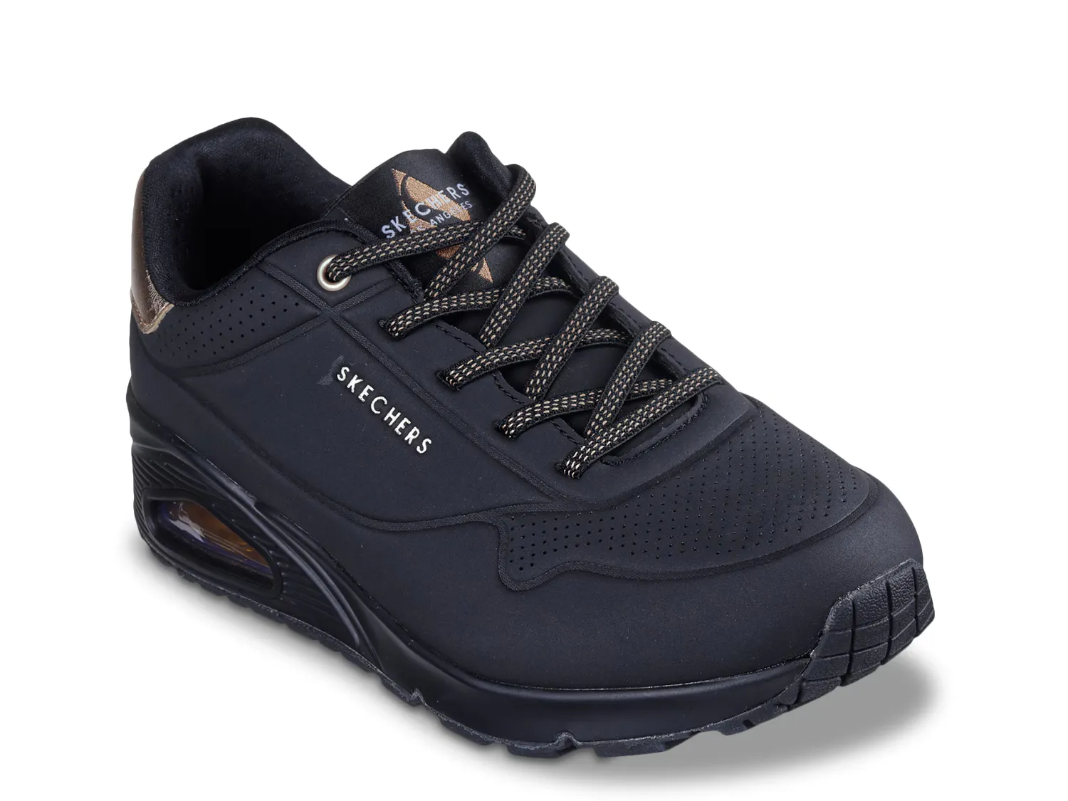 Кроссовки Uno Shimmer Away Sneaker Skechers, черный