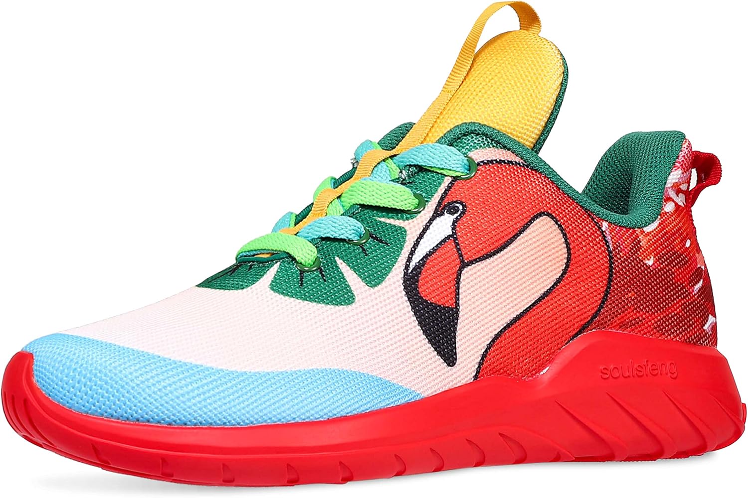 

Мужские кроссовки Soulsfeng для бега, легкие, модные, стильные, для спорта, тренировок, зала, тенниса и ходьбы, размеры США 5.5-15, Flamingoes
