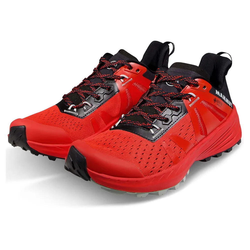 Кроссовки Mammut Zapatillas Saentis Low Goretex trail, красный — фото 2