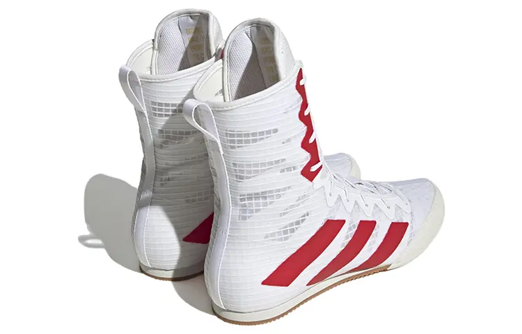 Кеды Adidas Unisex, белый/красный — фото 4