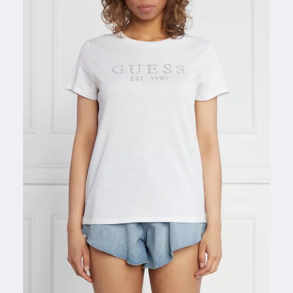 

Футболка стандартного кроя Guess, белый