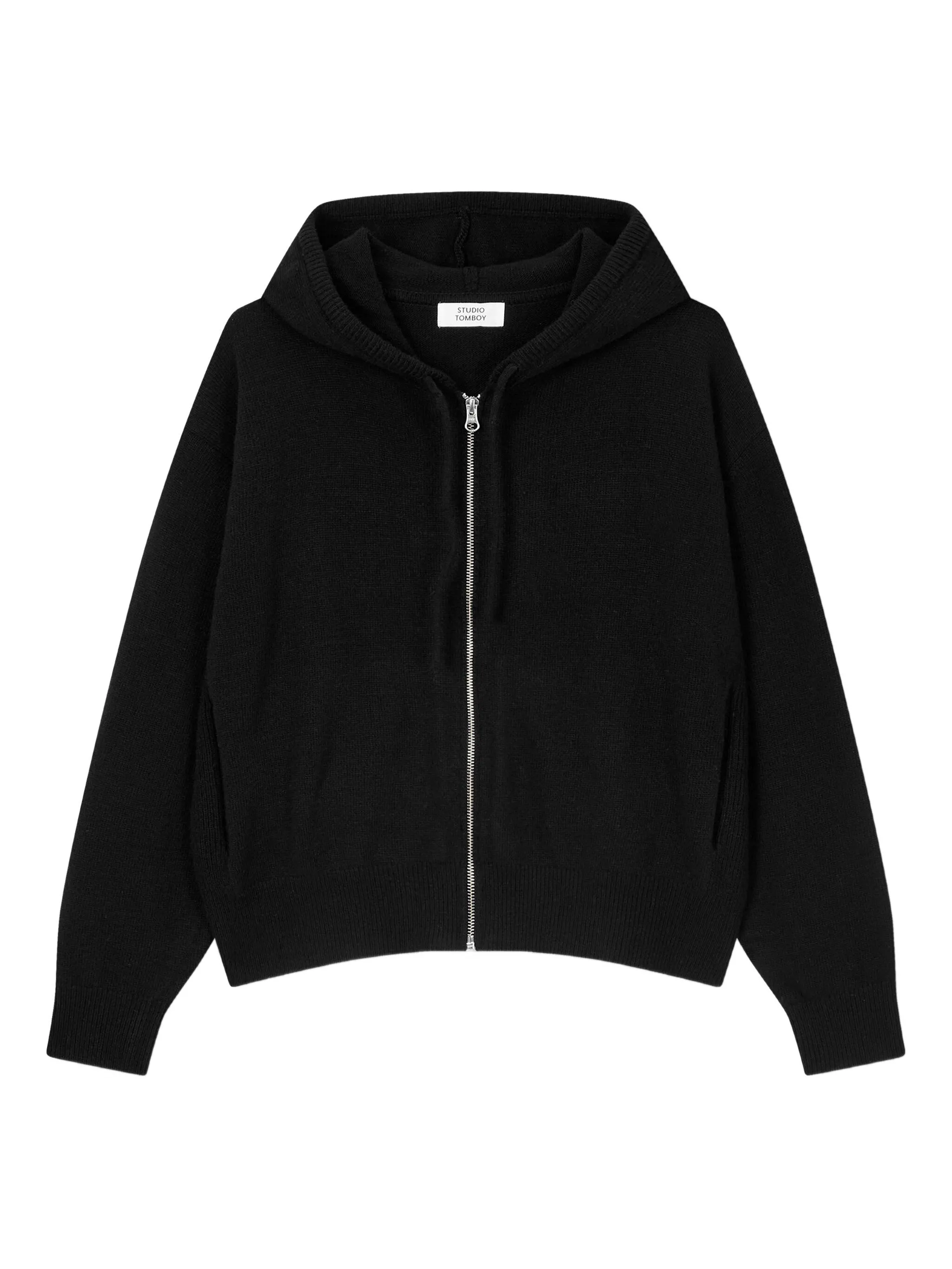 

Худи на молнии Tomboy, черный
